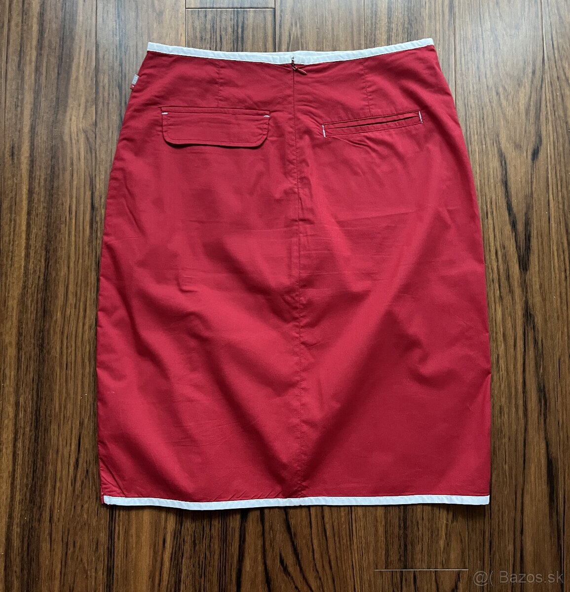 Letná červená sukňa - 4