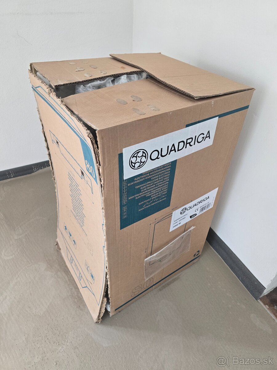 Bojler Ariston QUADRIGA 80 V 2K EU2 elektrický 2kW - 4