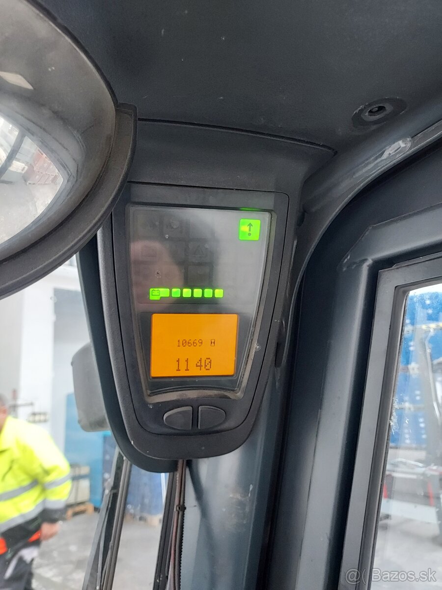 Linde E 15, elektro, 3 kolesový - 4