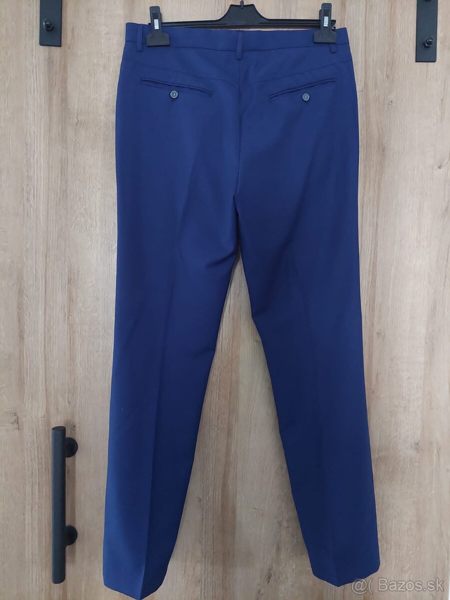 Pánsky oblek modrý nový - 4