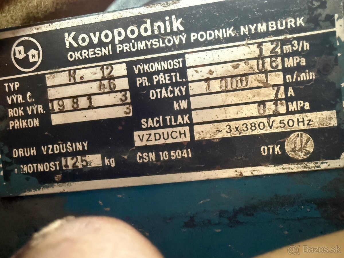 kovopodnik k12 dvojvalec kompresor - 4