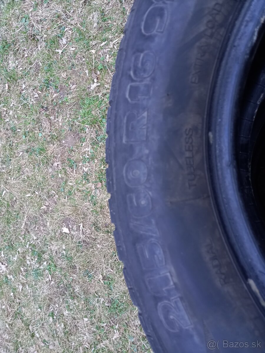 Sada zimných pneumatík 215/60r16 - 4