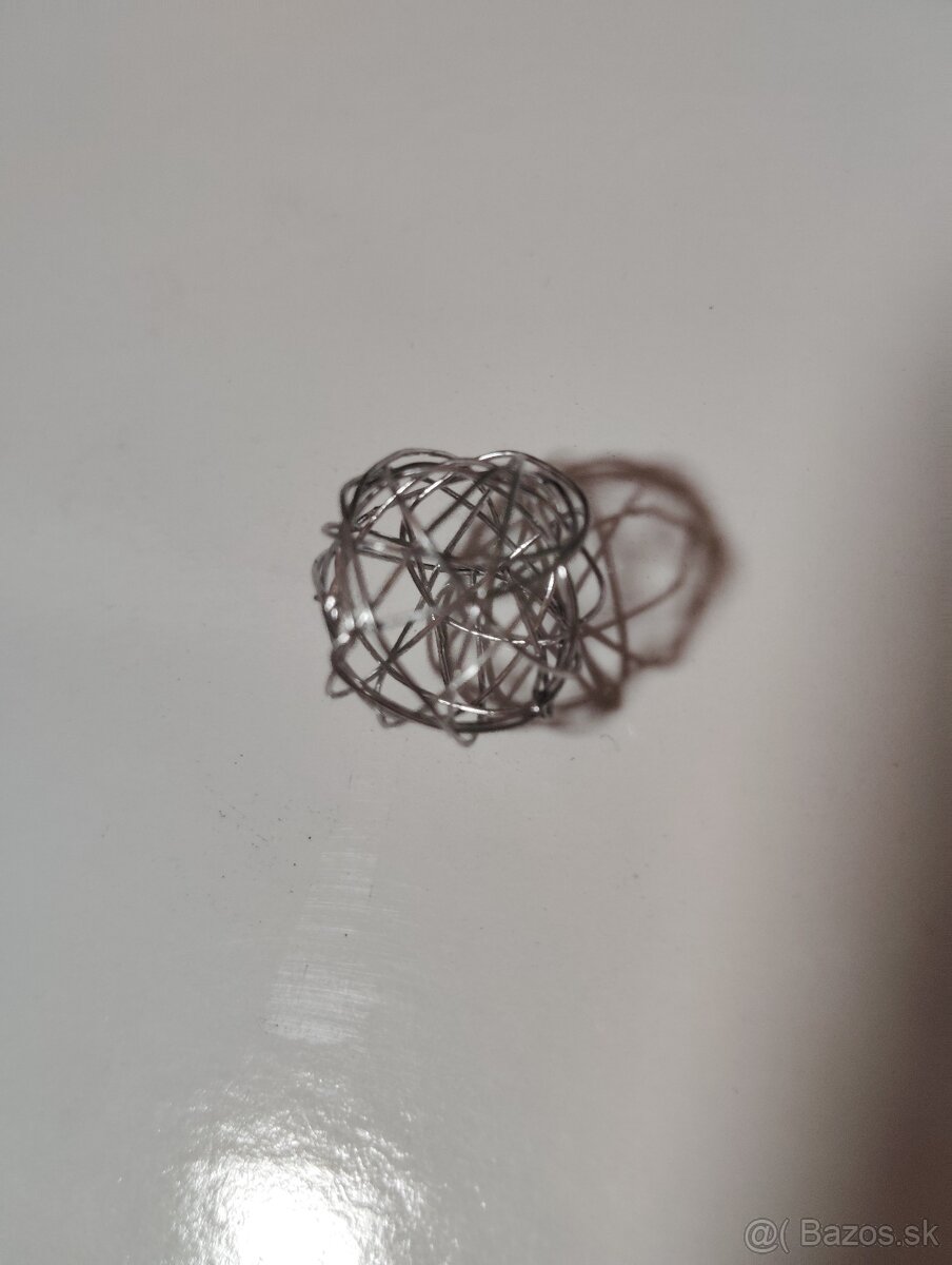 Drôtené guličky pre vianočnú tvorbu - 4