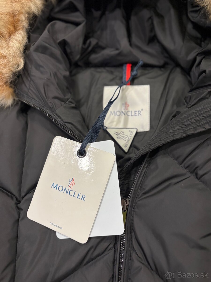Moncler damska paperova vetrovka s kožušinou - 4