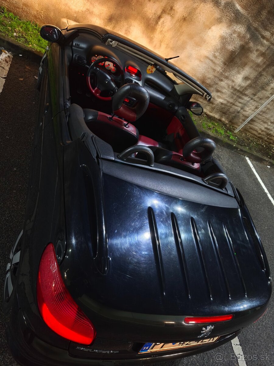 PEUGEOT 206 cc kabrio black - 4