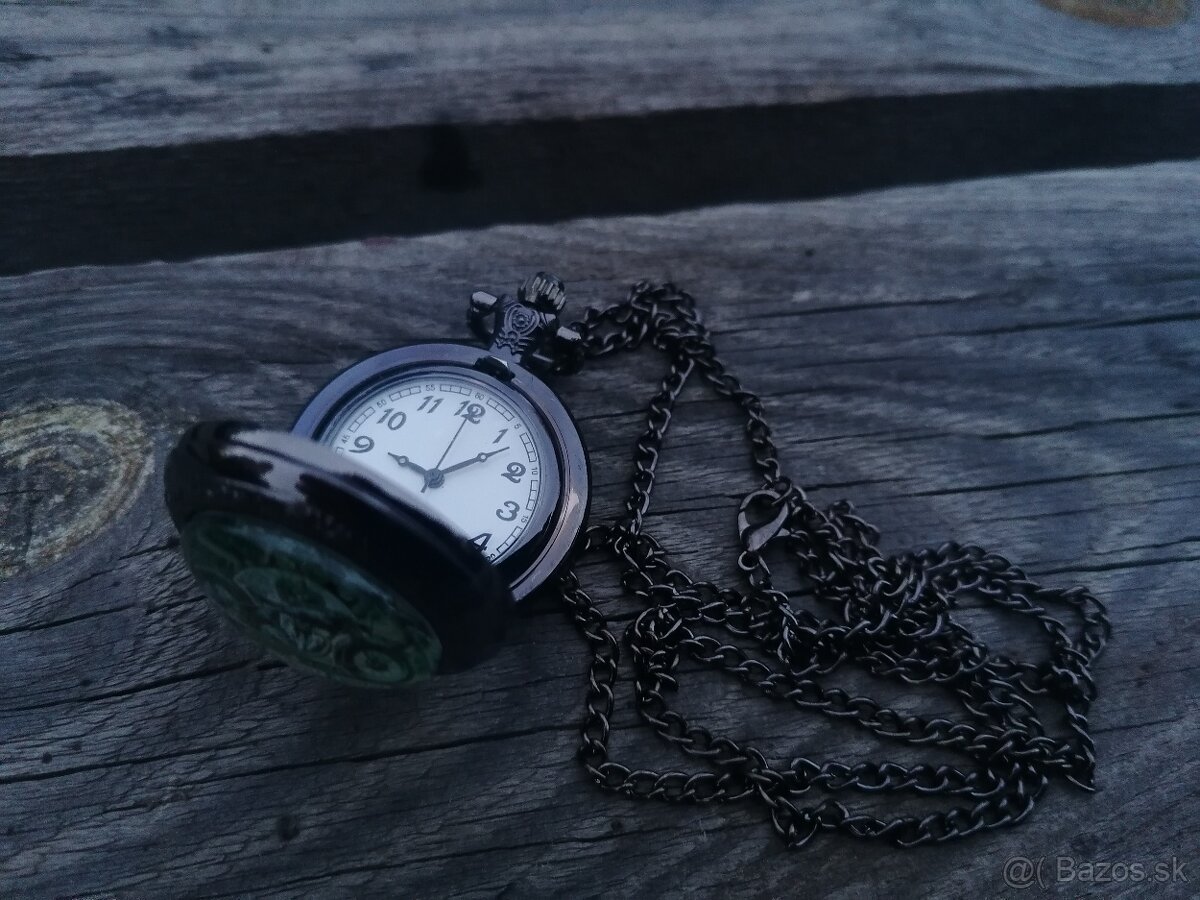 Stará motorka vreckové hodiny - 4