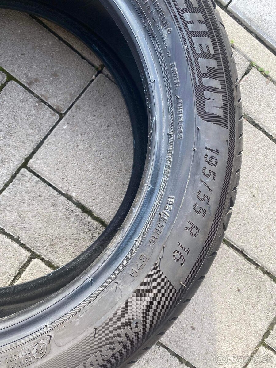 Pneu Michelin 195/55R16 letné - 4