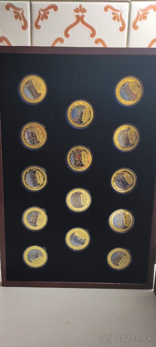 Mince EU miest pozlatene - 4