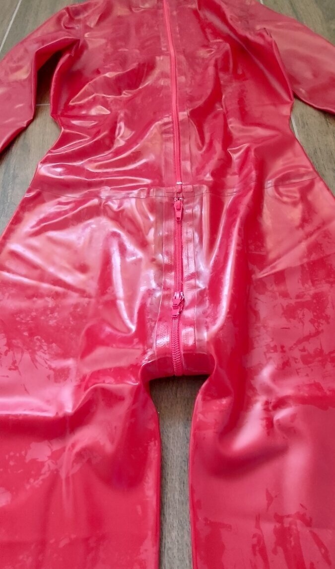 Latexový catsuit - 4