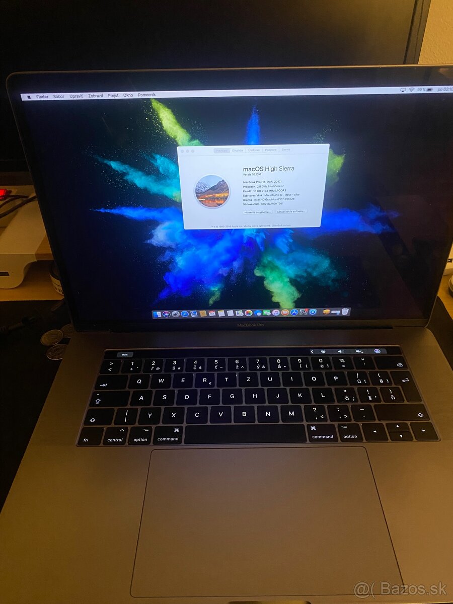 MacBook Pro 15” 2017 i7 16GB 500GB Touch Bar - 4