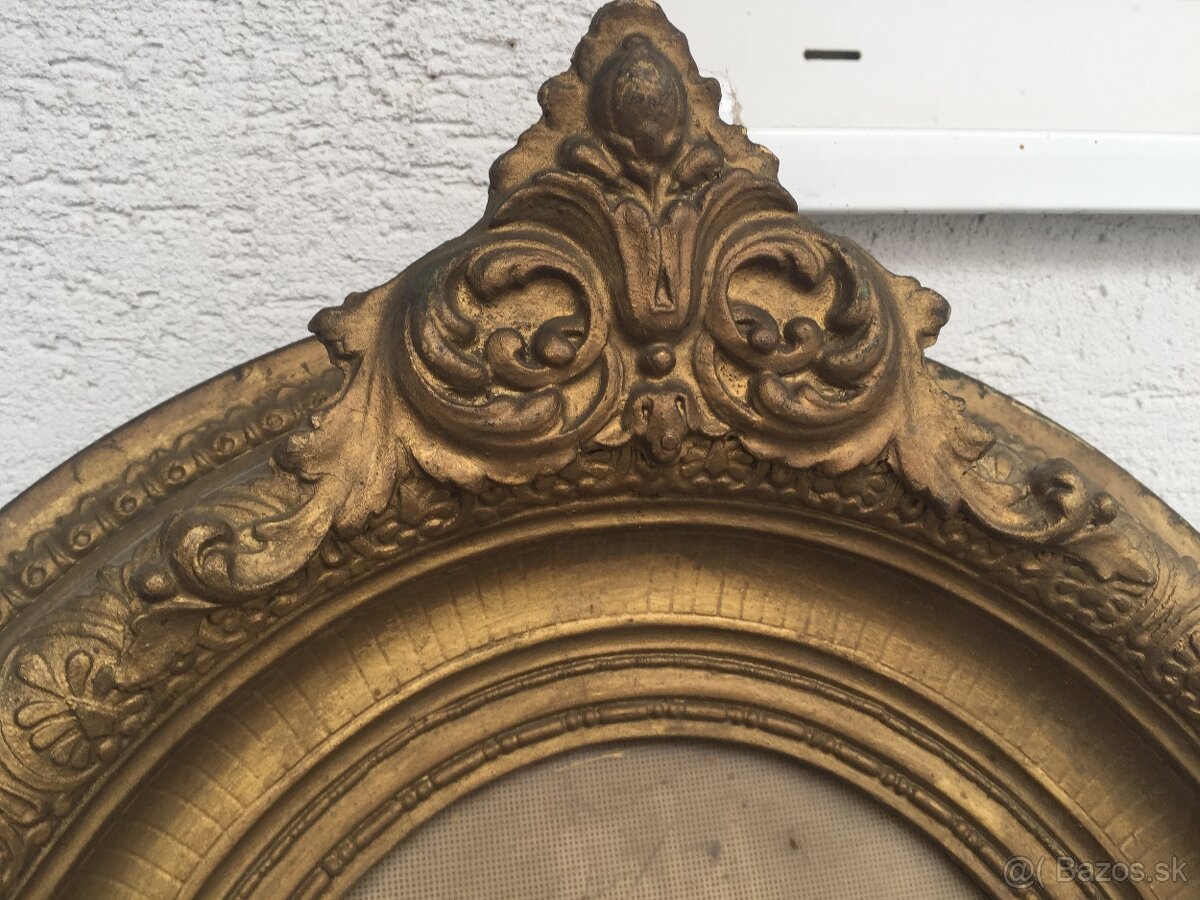 Starozitny ram 55x46 19 storocie - 4