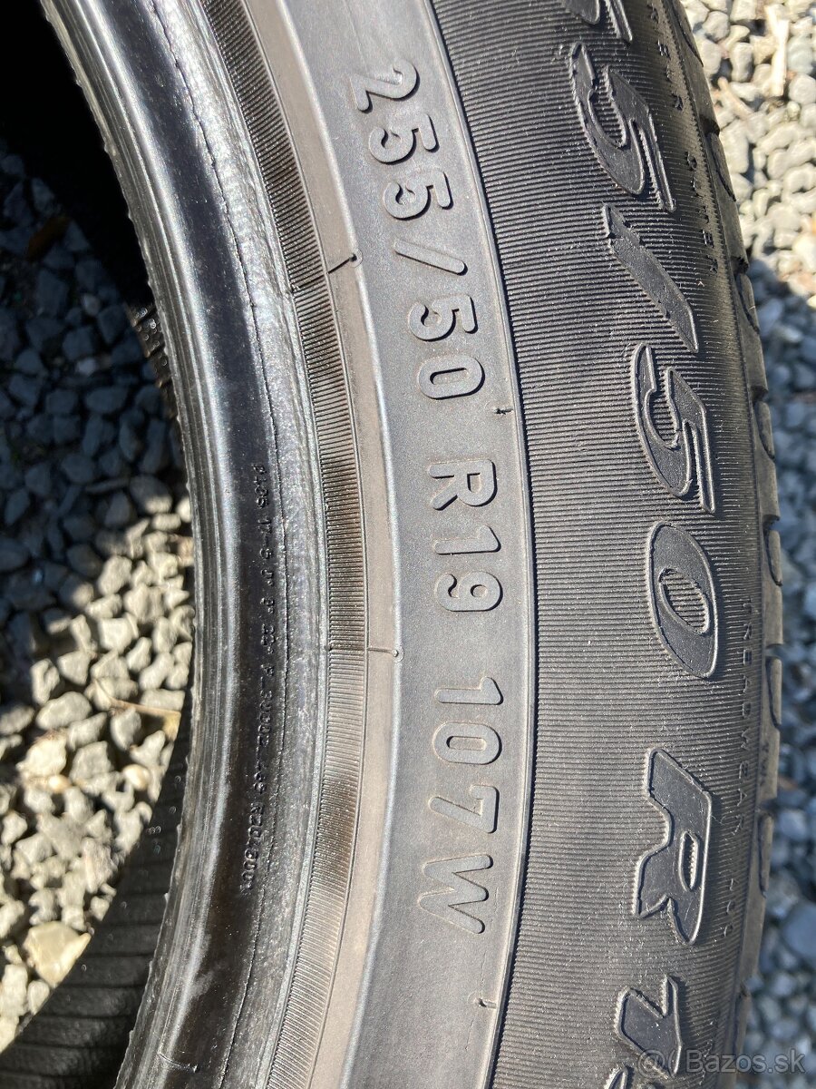 Pirelli letné 255/50R19 - 4ks - 4
