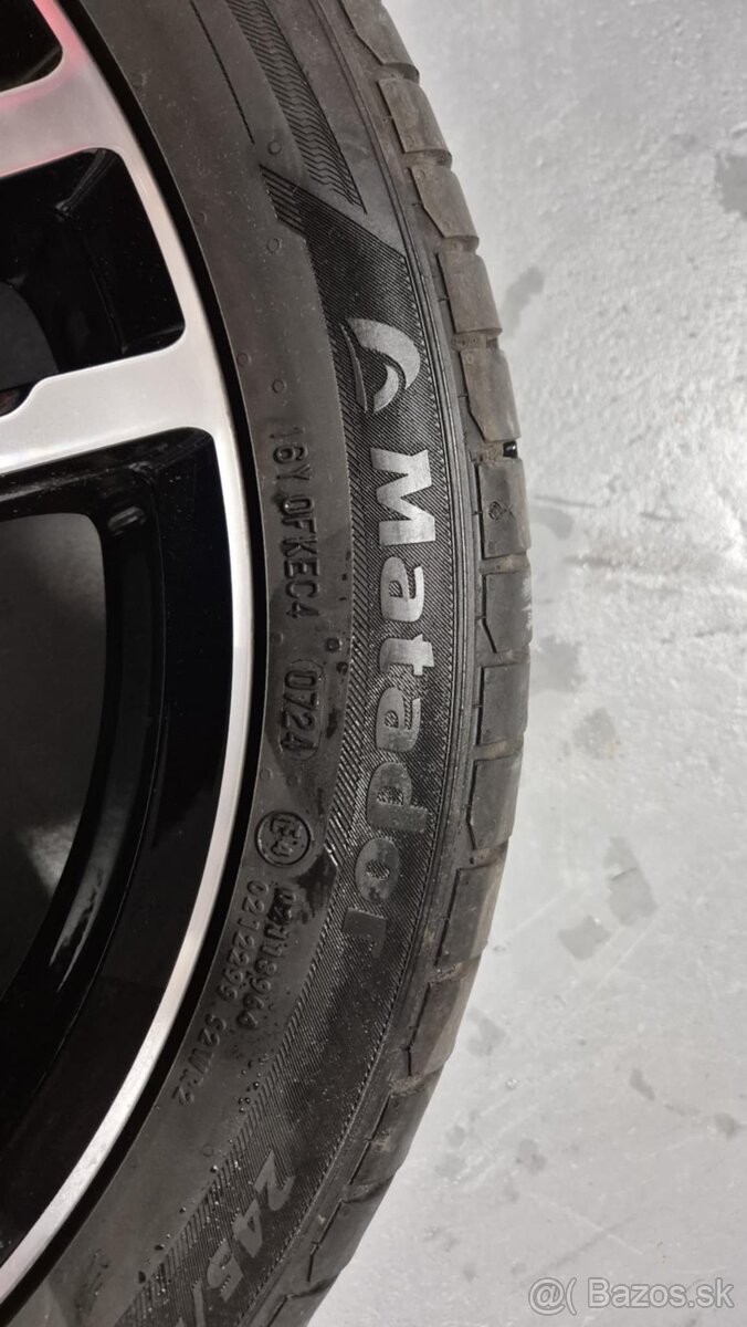Predám elektróny DEZENT s letnými pneumatikami - 4
