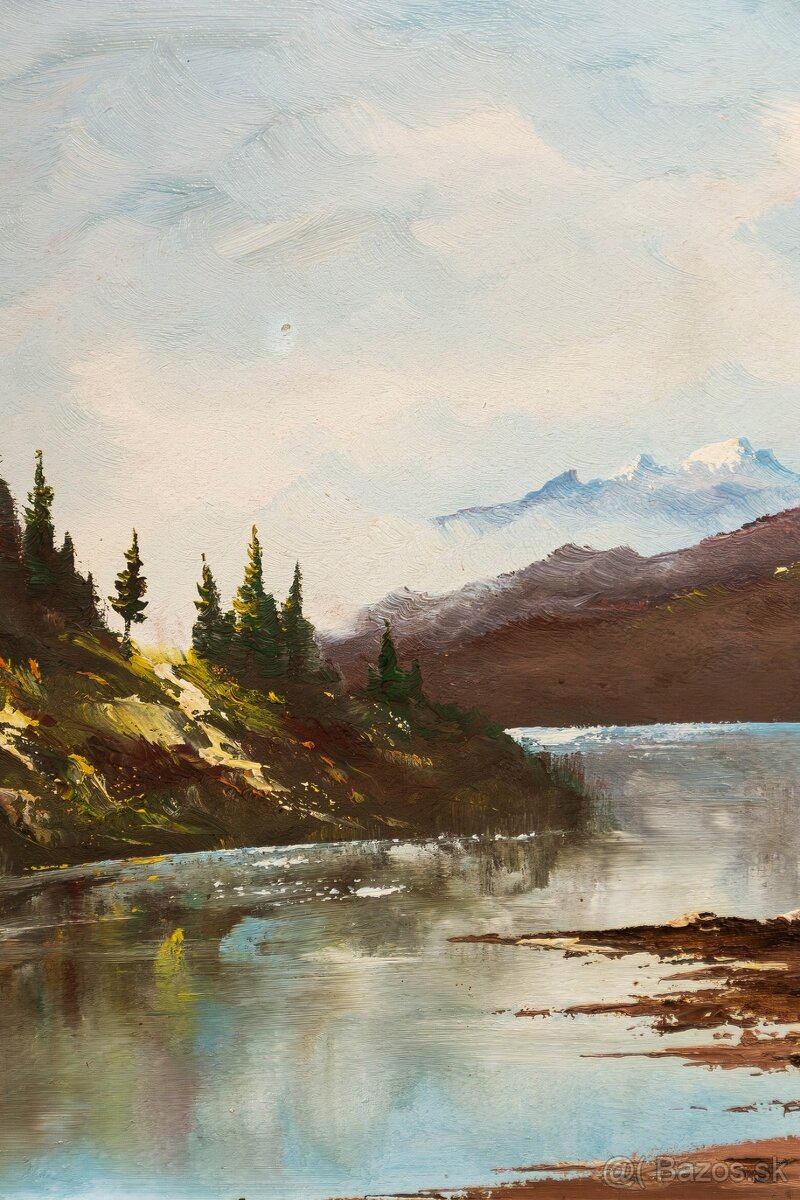 Horské jazero, Ziedler, 645 × 475 mm - 4