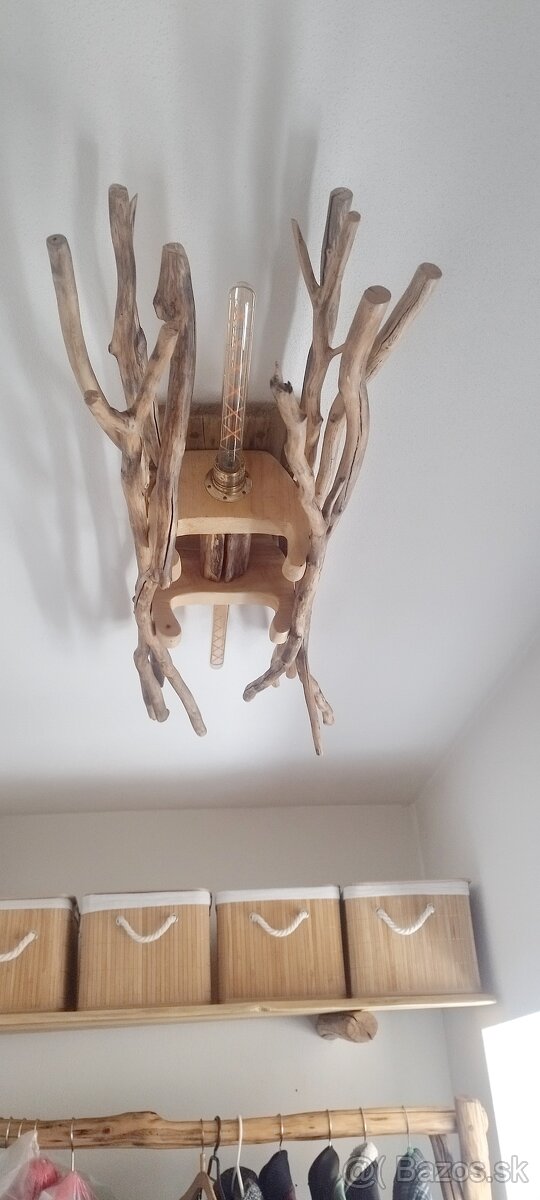 Luster z naplaveného dreva - 4