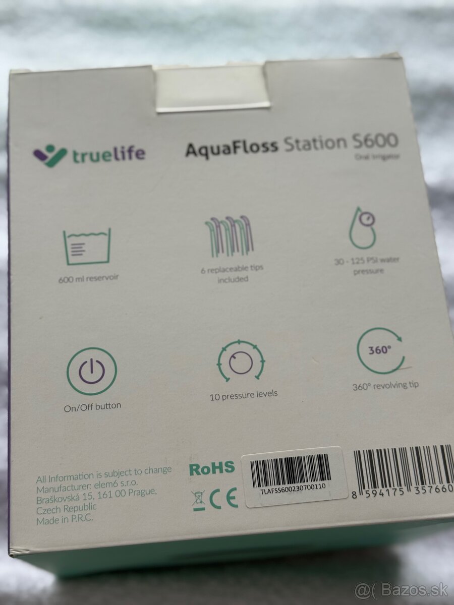 Ústna sprcha TrueLife AquaFloss Station S60 - 4