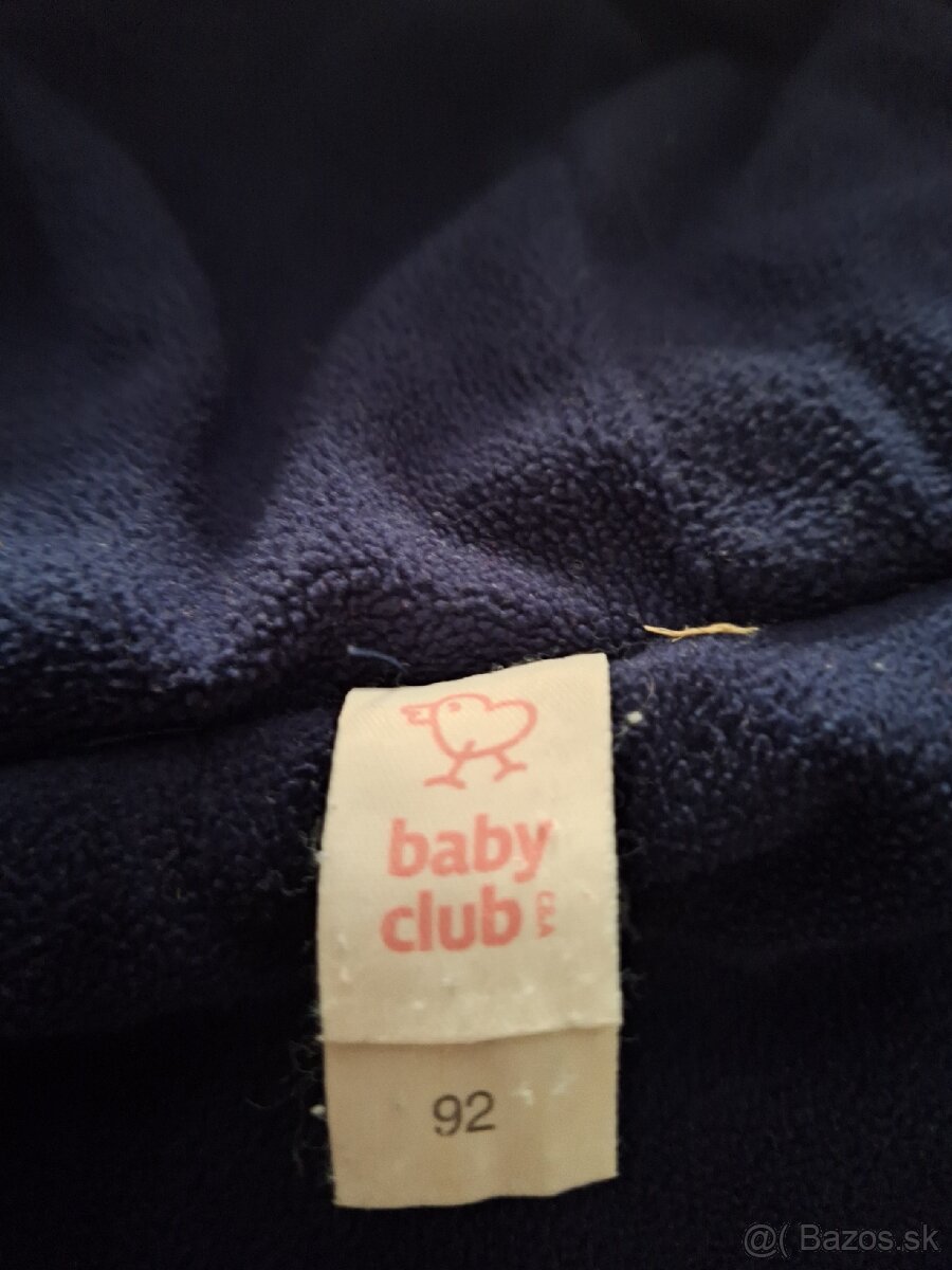 Zimná bundička s kapucňou a rukavicami - 4