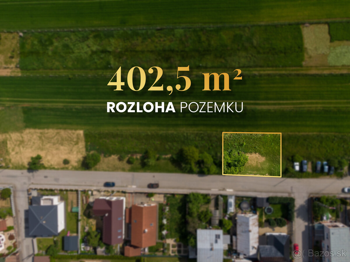 Atraktívny stavebný pozemok | 402,5 m² | Košice – Barca - 4