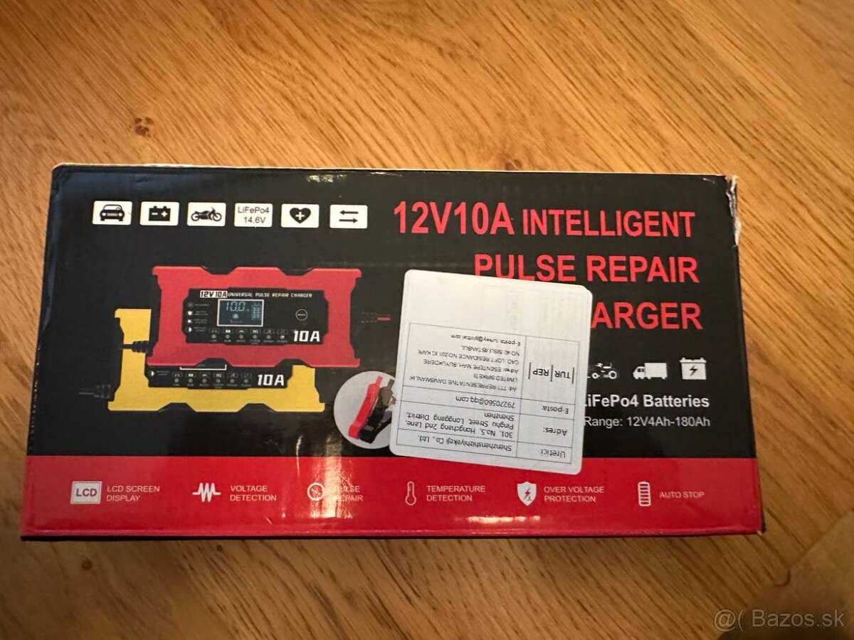 Nabíjačka Autobatérií (nová) 10A - 4
