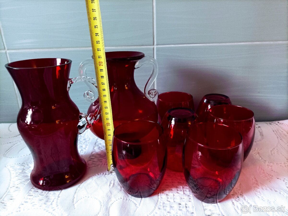 Červené sklo - 4
