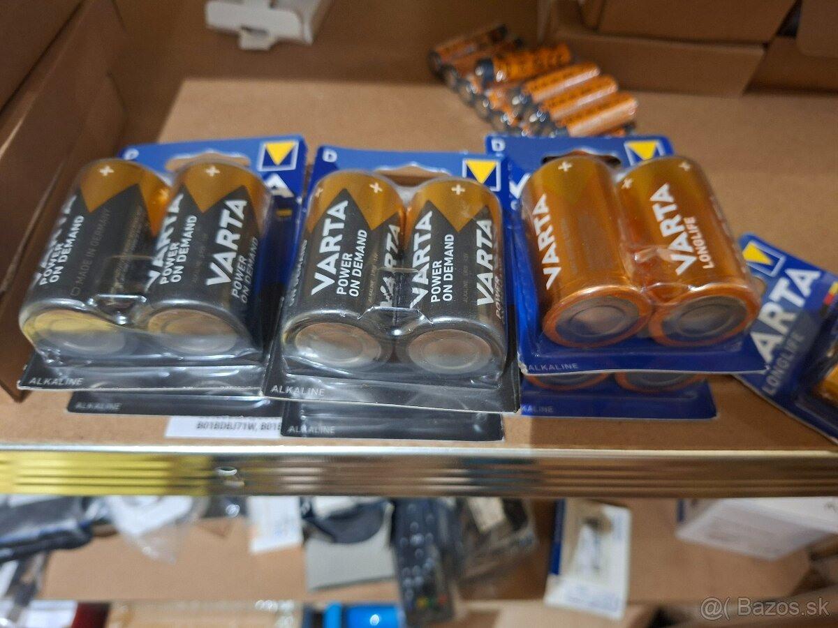 Batérie VARTA, Energizer, AmazonBasics, EBL, POWXS, Duracell - 4