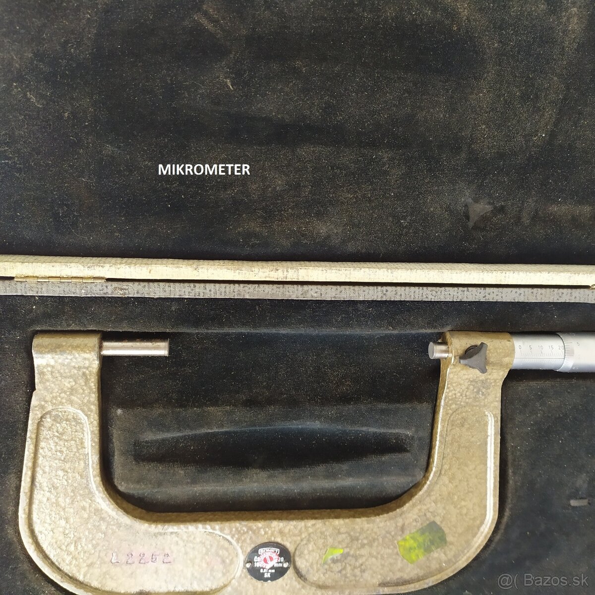 Mikrometre, dutinomer, hĺbkomer, - 4