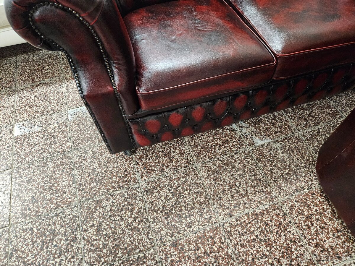 CHESTERFIELD ŠTÝL - V TOP STAVE 3+2+1 - 4