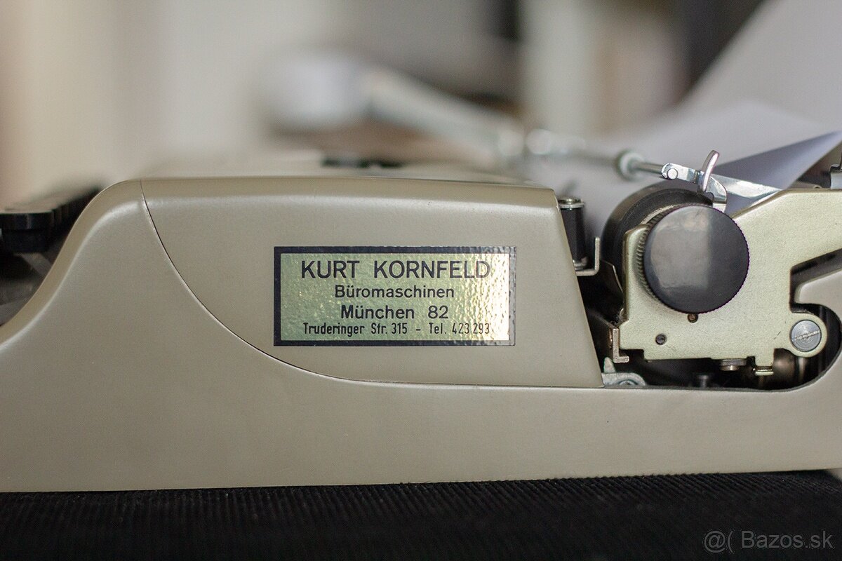 Písací stroj Olivetti Lettera 22 - 4