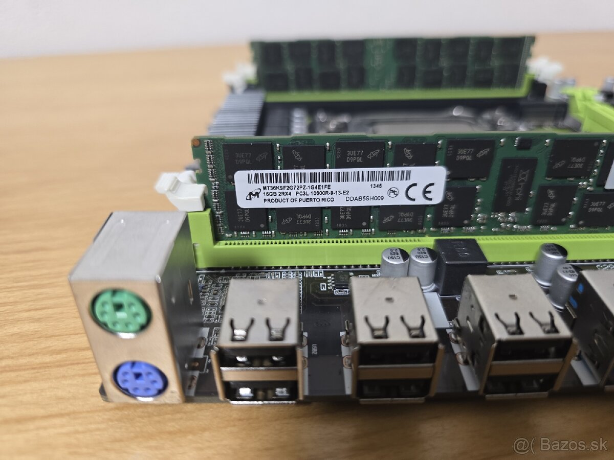 🧩 Set: E5-2696 V2 + X79 doska + 32GB RAM DDR3 - 4