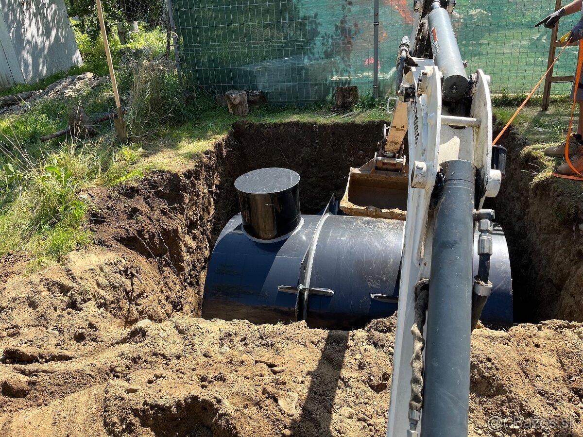 Minibager - zemné a výkopové práce - 4