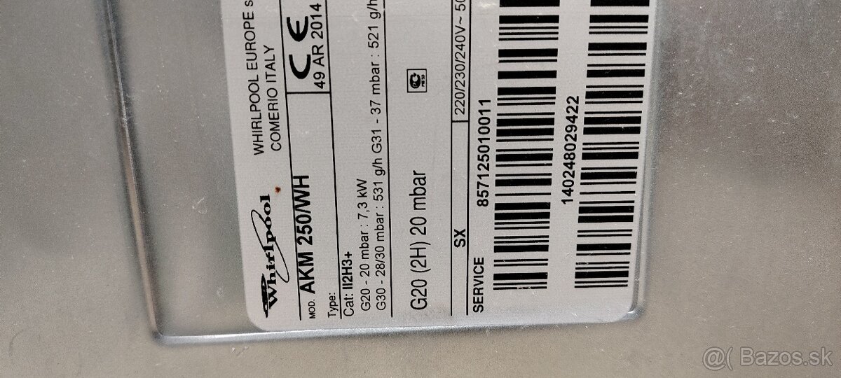 Plynová varná doska - 4