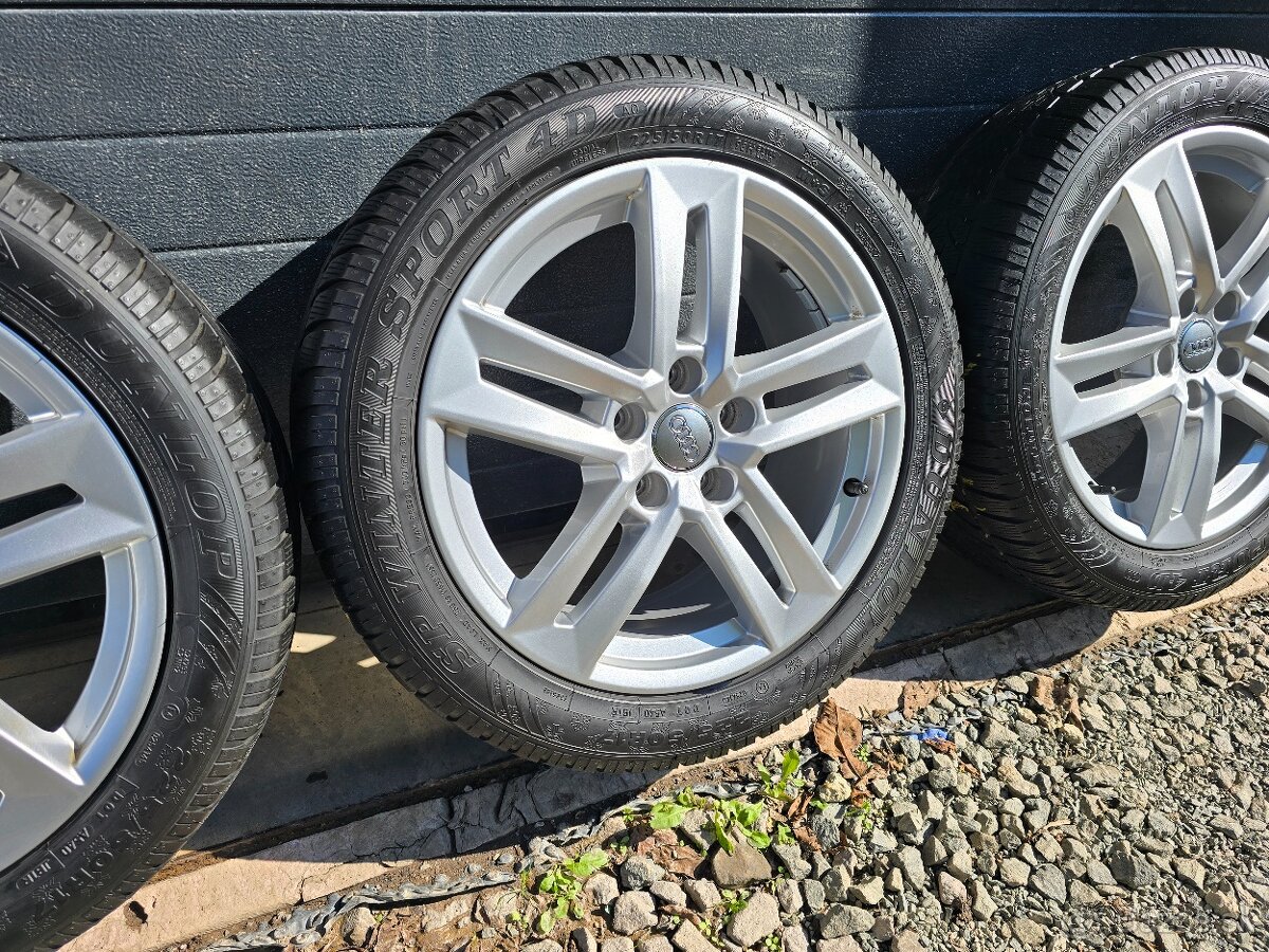Zimná Sada AUDI A4+Dunlop 225/50 R17 - 4