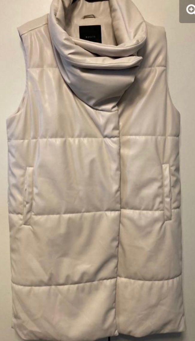 Koženková dámska teplá vesta - 4