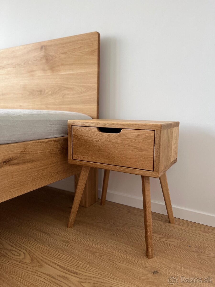 Dubová posteľ 180x200cm - 4