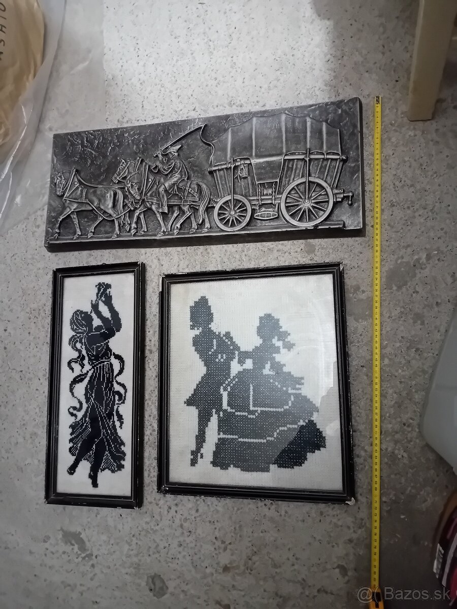 Obraz drevený, vyšívaný - 4