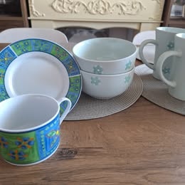 Krásne keramické šálky, misky - 4