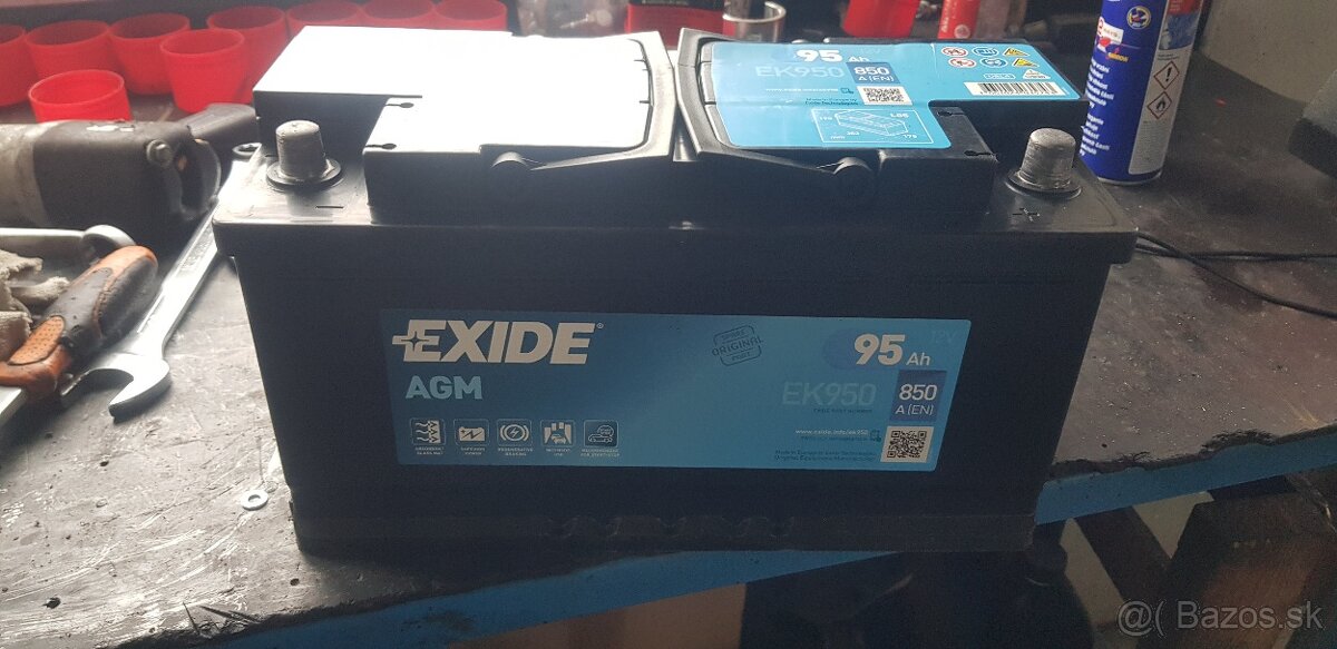 Varta 95ah AGM 850a 11/24 - 4