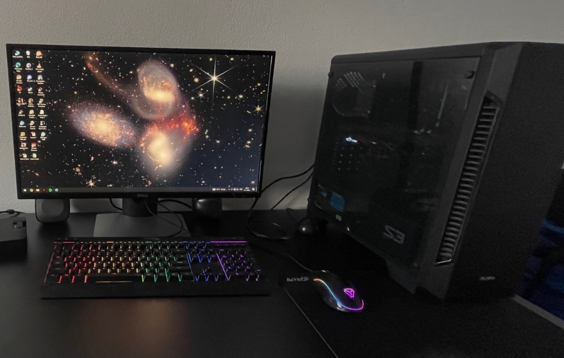 Gaming set: klavesnica HyperX Alloy Core RGB, mys YMS 302 - 4