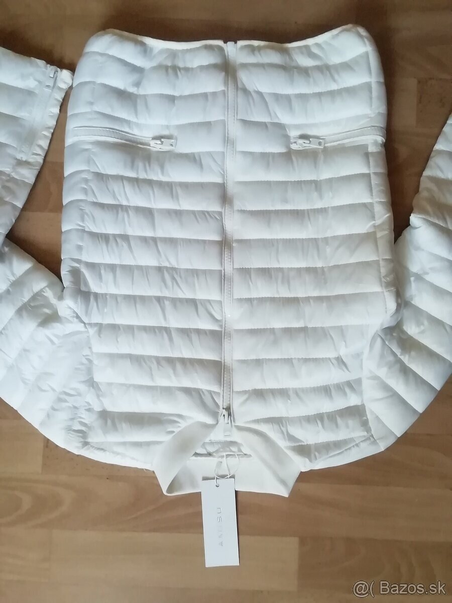 Biela prechodna bunda - 4
