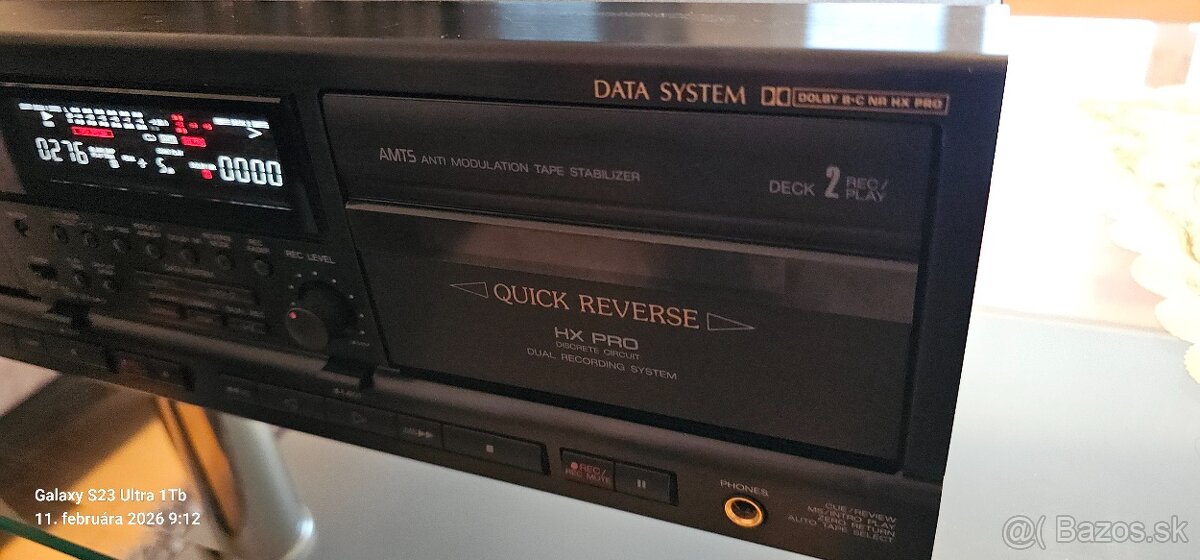 Predám dvodeck AIWA AD-WX929 - 4