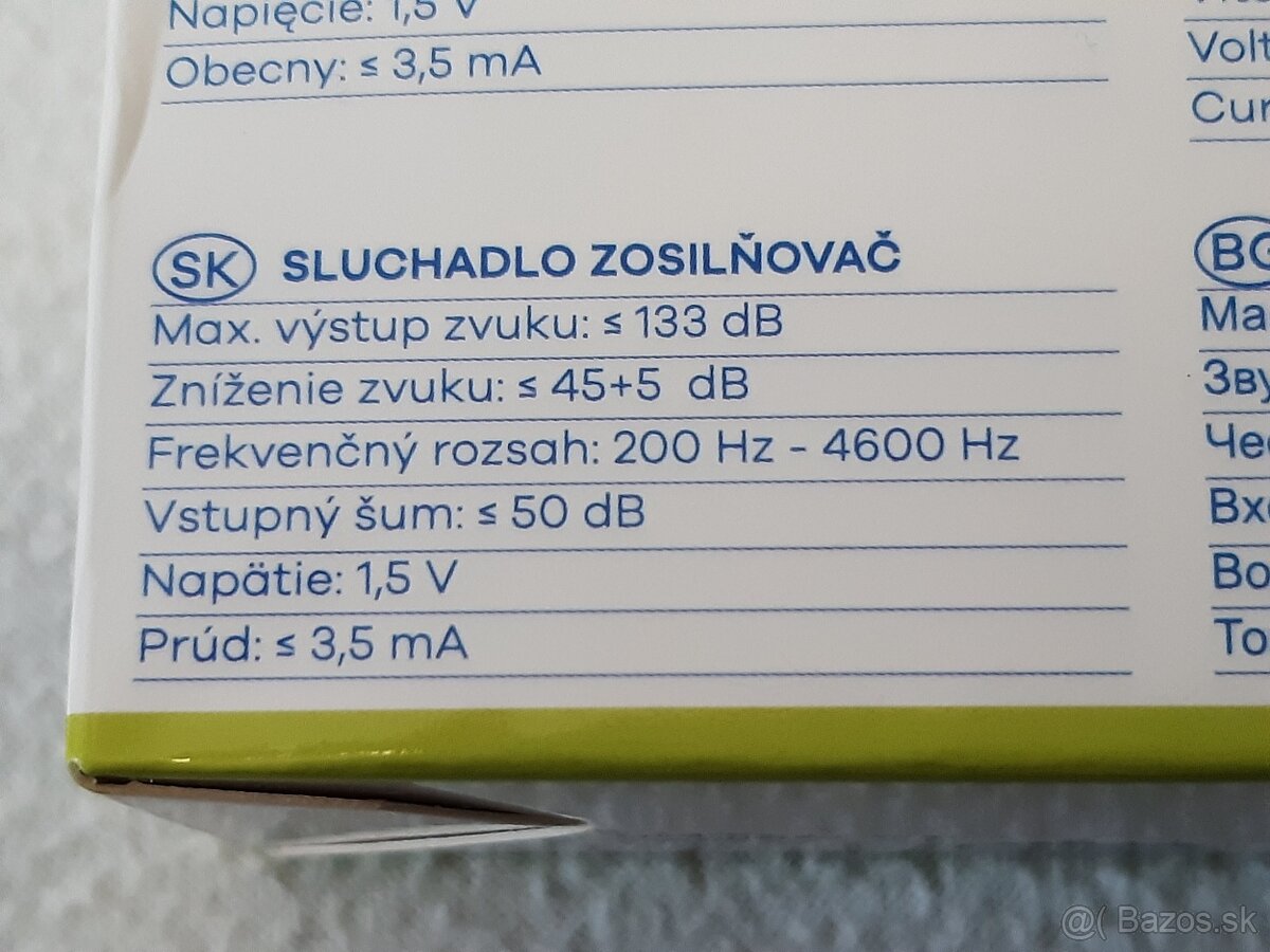 slúchadlo, zosilňovač - 4