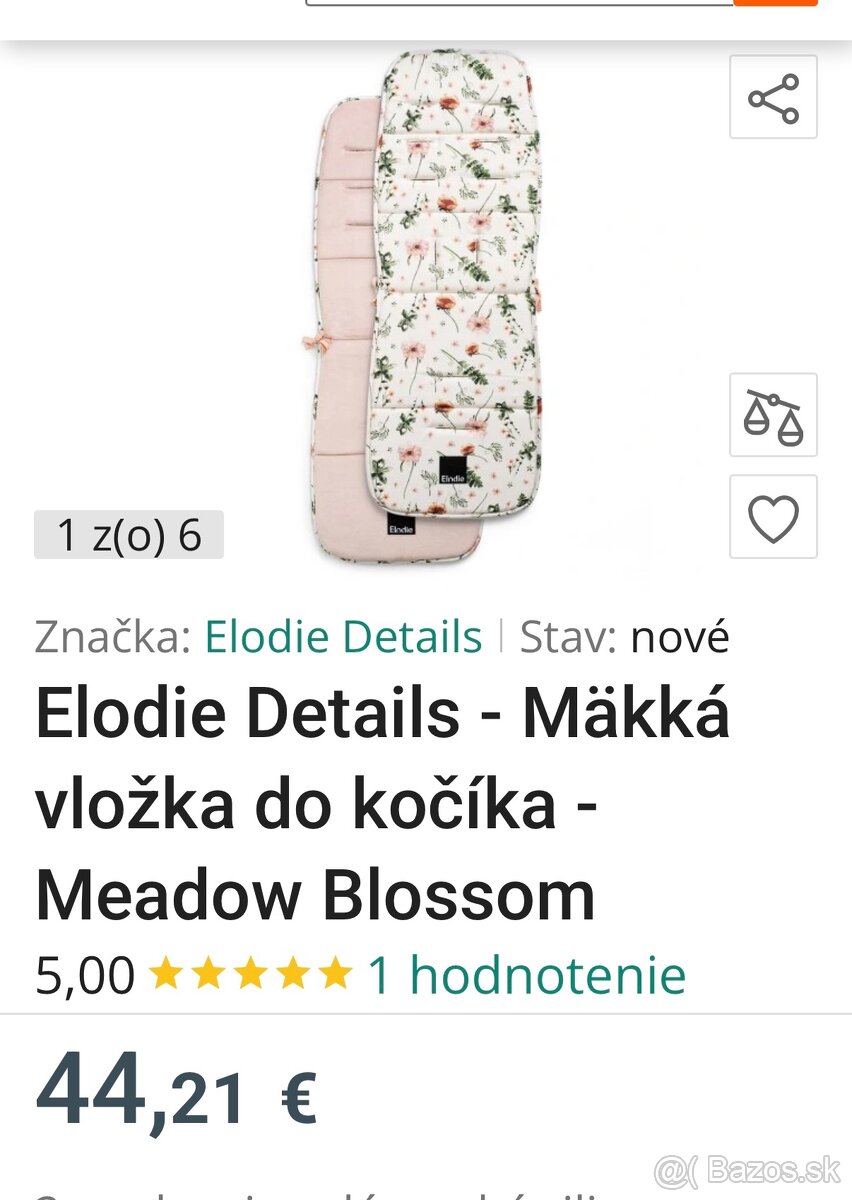 Podložka do kočíka Elodie Details - 4