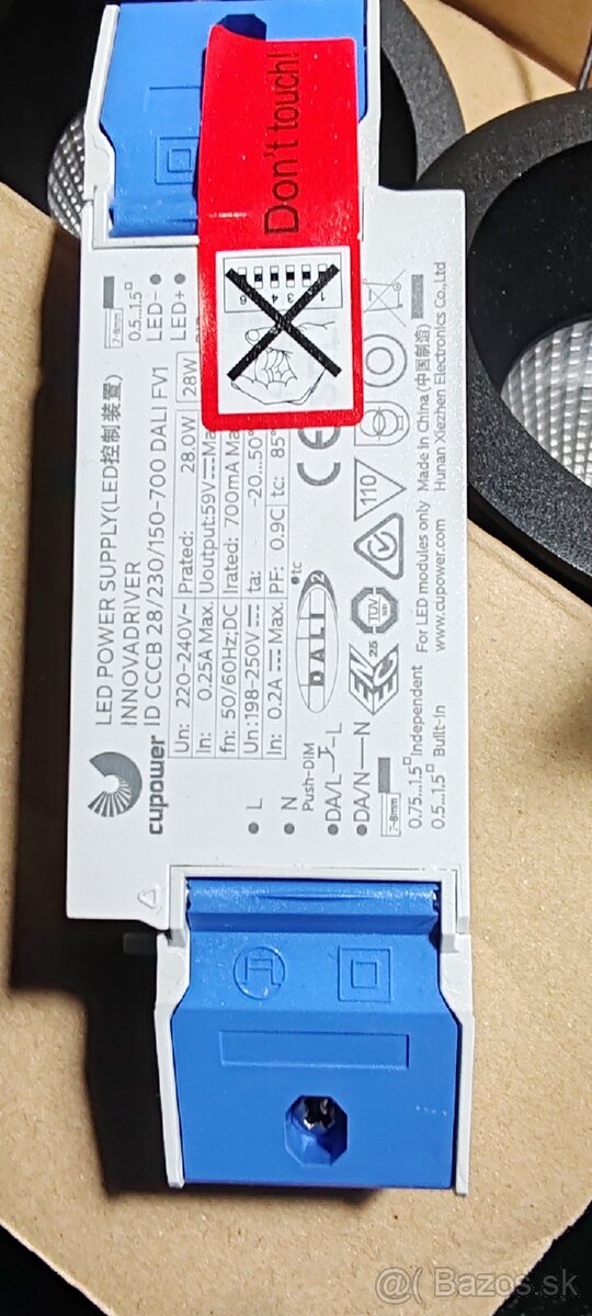 LED vstavané stropné svietidlá REGENT - 4