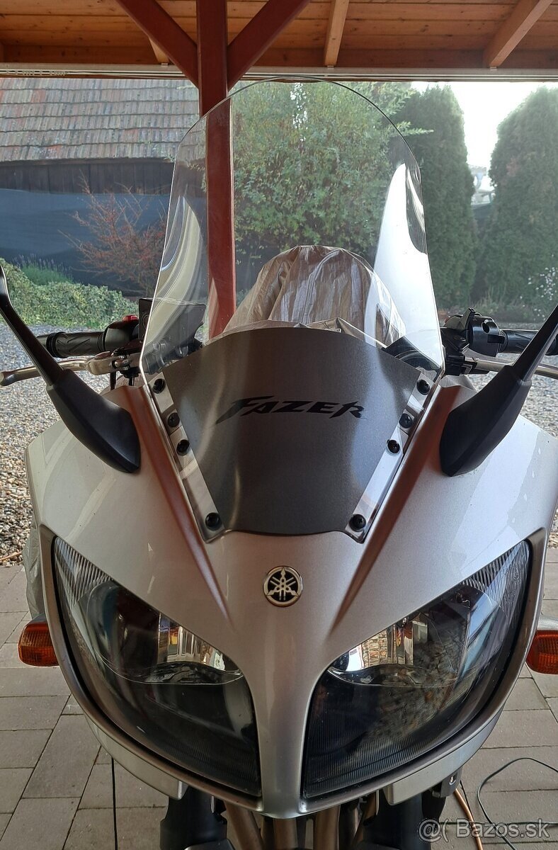 Vyššie plexi na Fazer , Yamaha FZS 1000 - 4