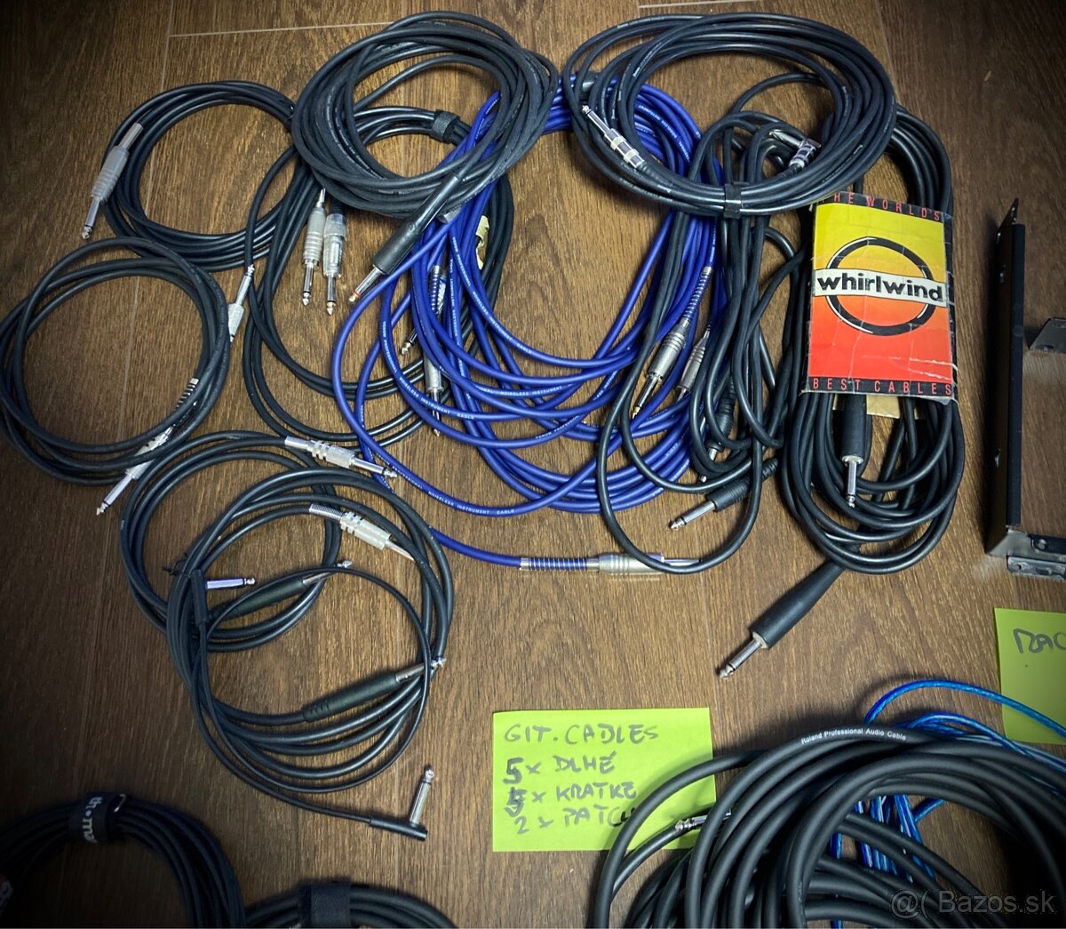 Kable mikrofonove XLR, gitarove a patche - 4