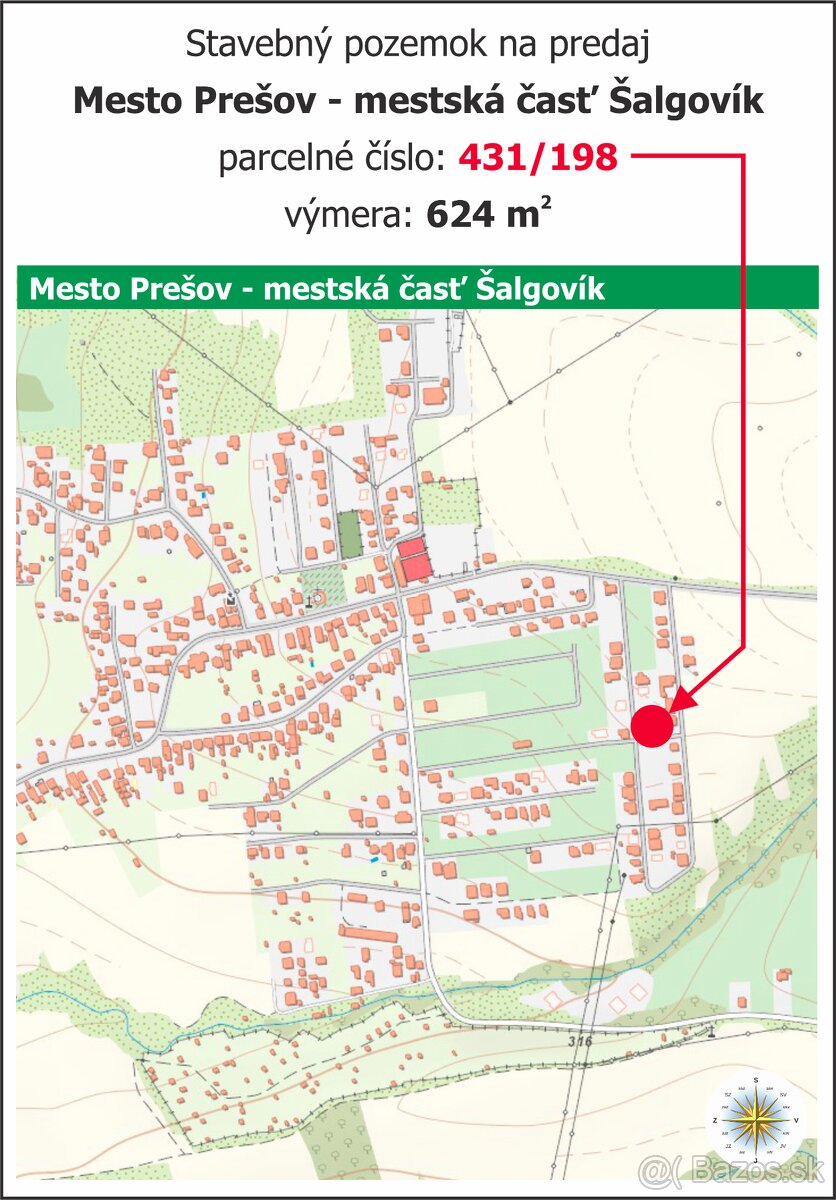 Lukratívny stavebný pozemok | 624 m² - Prešov - 4