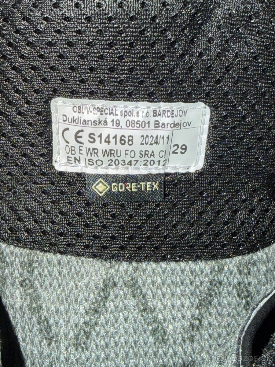 BOSP squad black - zimná, pracovná obuv - 4