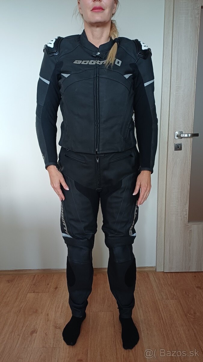 Kožená dámská kombinéza Bogotto Misano - 4