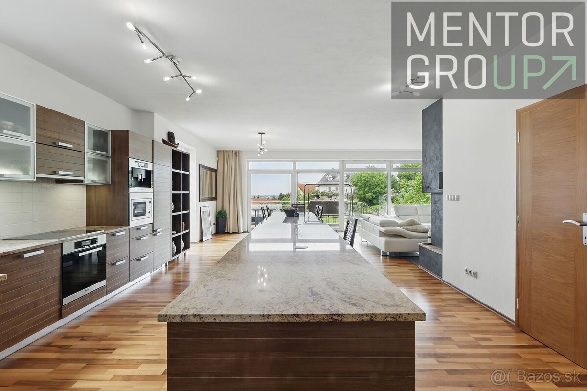 Luxusný rodinný dom s panoramatickým výhľadom na Bratislavu, - 4