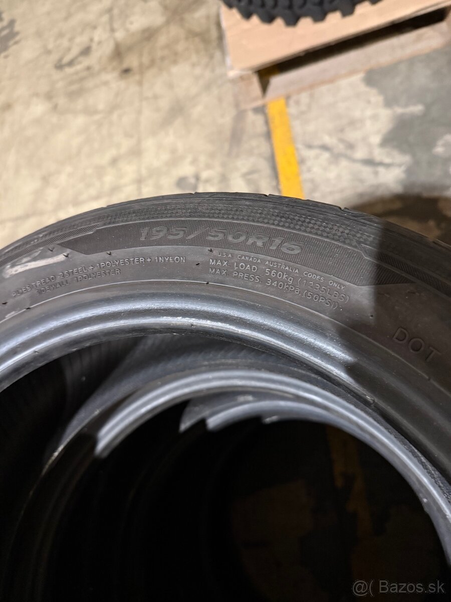 4ks letné 195/50R16 Hankook Ventus - 4